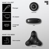 Sharper Image Deep-Tissue Percussion Massager, thumbnail image 4 of 5