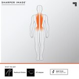 Sharper Image Realtouch Massage Wireless Neck and Back Shiatsu with Heat, thumbnail image 5 of 7
