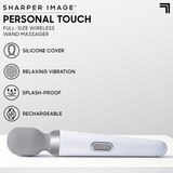 Sharper Image Massager Personal Touch Full-Size Wireless Wand, thumbnail image 2 of 8