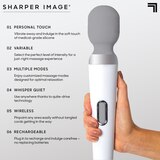 Sharper Image Massager Personal Touch Full-Size Wireless Wand, thumbnail image 3 of 8