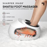 Sharper Image Shiatsu Foot Massager with Air Compression + Heat, thumbnail image 1 of 3