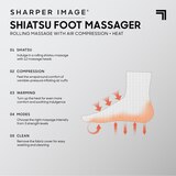 Sharper Image Shiatsu Foot Massager with Air Compression + Heat, thumbnail image 2 of 3