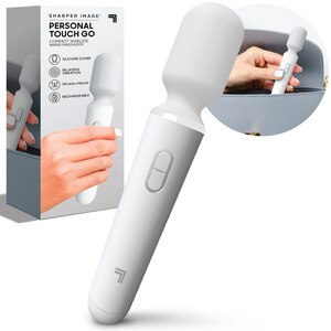 Sharper Image Massager Personal Touch Go Compact Wireless Wand