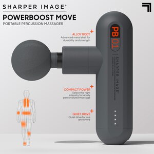 Sharper Image Powerboost Pro Body Massager with Hot and Cold