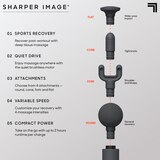 Sharper Image Powerboost Move Portable Percussion Massager, thumbnail image 2 of 3