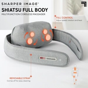 Sharper Image Shiatsu Full Body Multi-Function Cordless Massager
