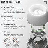 Sharper Image Sound Soother Sleep White Noise with LED Glow, thumbnail image 4 of 7