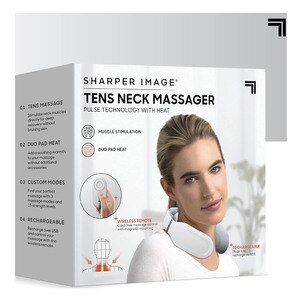 Sharper Image Heated Neck And Back Massager