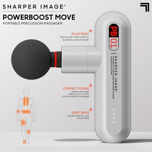 Sharper Image Powerboost Move Portable Percussion Massager , CVS