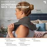 Sharper Image Heated Neck and Shoulder Wrap, thumbnail image 2 of 8