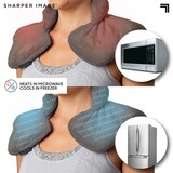 Sharper Image Heated Neck and Shoulder Wrap, thumbnail image 4 of 8