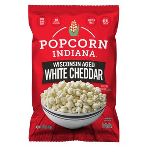 Popcorn Indiana Aged White Cheddar Popcorn, 5.75 OZ