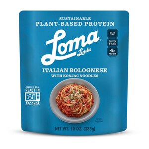 Loma Linda Plant-Based Protein Italian Bolognese with Konjac Noodles, 10 OZ