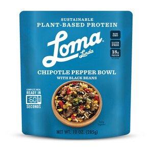Loma Linda Plant-Based Protein Chipotle Pepper Bowl, 10 OZ
