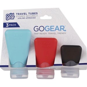 Cool Gear Go Gear Travel Tubes - 3 Ct , CVS