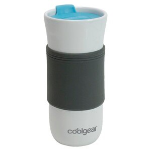 Cool Gear 14 OZ Sumatra Coffee Mug with Band, Blue