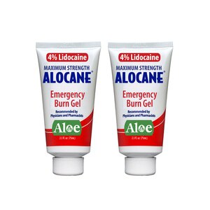 Alocane - Gel para quemaduras de emergencia, 2.5 oz, 2 u.