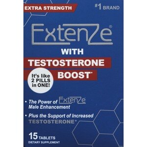 Extenze Higher Testosterone Softgels - 15 Ct , CVS