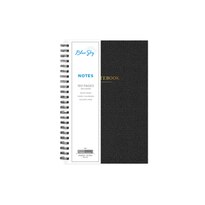 Blue Sky Hard Cover Notebook 5 in x 8 in, 160 Pages, Charcoal