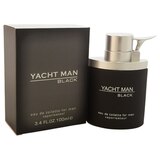 Yacht Man Black by Myrurgia for Men - 3.4 oz EDT Spray, thumbnail image 1 of 1