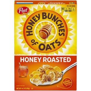 Honey Bunch of Oats Honey Roasted Cereal, 14.5 OZ