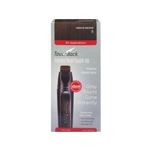  Touchback Quix Instant Root Touch-Up Marker Applicator Medium Brown, 0.13 OZ 