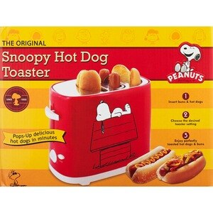 Smart Planet HDT1S Peanuts Snoopy Hot Dog Maker Toaster Hotdog for sale online 