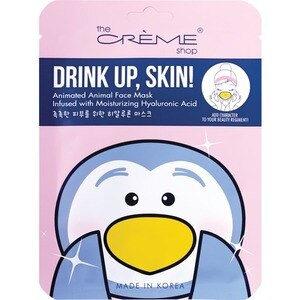 The Creme Shop Animated Animal Face Mask, Drink Up, Skin , CVS
