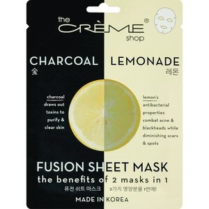 The Creme Shop Charcoal + Lemonade Fusion Sheet Mask