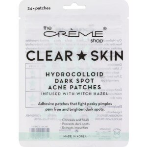  The Creme Shop Clear Skin Hydrocolloid Dark Spot Acne Patches, 24CT 