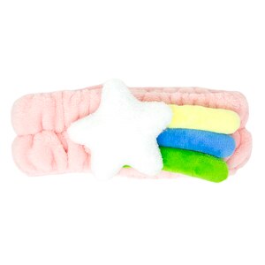 The Creme Shop 3D Teddy Headyband Plushie Spa Headband in Shooting Star