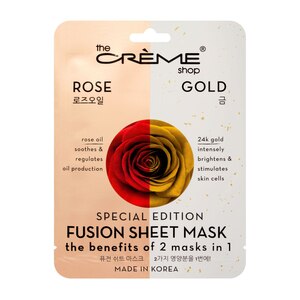 The Creme Shop Rose & Gold Fusion Sheet Mask , CVS