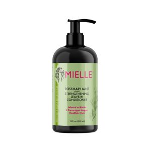 Mielle Rosemary Mint Strengthening Leave-In Conditioner, 12 OZ