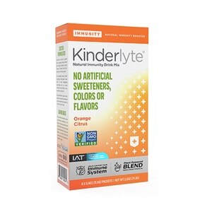  Kinderlyte + Immunity Orange Citrus Powder 