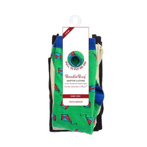 Beedlebug/Sockietalkies Knee High's, 3 Ct , CVS