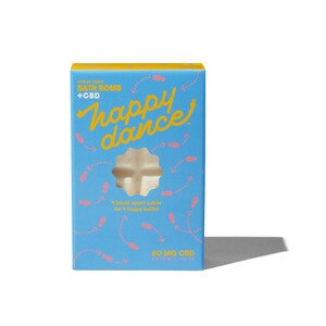 Happy Dance Stress Away Bath Bomb, 4 OZ - State Restrictions Apply