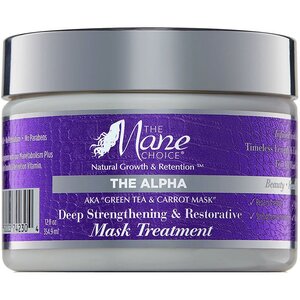 The Mane Choice Green Tea & Carrot Deep Strengthening & Restorative Mask, 12 OZ