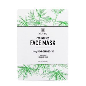 KARIBO CBD Infused Cellulose Face Mask - State Restrictions Apply