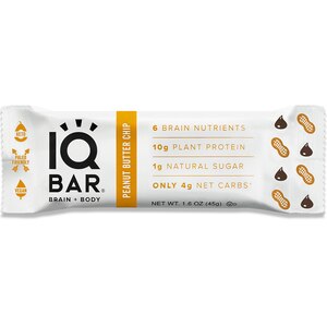 IQ Bar, Brain + Body Nutrition Bar, Peanut Butter Chip - 1.6 Oz , CVS