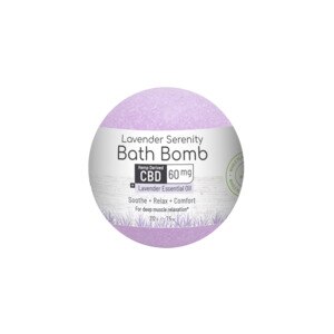 Sky Organics CBD Lavender Serenity Bath Bomb, 7 OZ - State Restrictions Apply