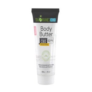 Sky Organics CBD - Crema corporal con almendras, 8 oz - Se aplican restricciones estatales