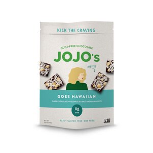 JOJO's Goes Hawaiian Guilt-Free Chocolate Bites, 3.9 OZ