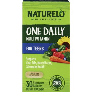 Naturelo One Daily MultiVitamin for Teens, 30 CT