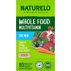 Naturelo Whole Food Multivitamin for Men, 60 CT