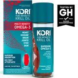 Kori Krill Oil Multi-Benefit Omega-3 Softgels, 1,200 mg, 30CT, thumbnail image 2 of 9