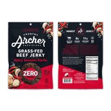Country Archer Spicy Sesame Garlic Grass-Fed Beef Jerky, Zero Sugar, 2 oz, thumbnail image 2 of 2
