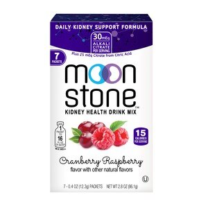 Moonstone Kidney Health Drink Mix Cranberry Raspberry, 2.8 OZ