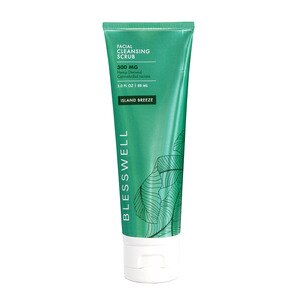 BLESSWELL Facial Cleansing Scrub with 300mg CBD, 3 OZ - State Restrictions Apply