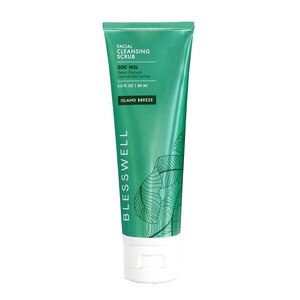 BLESSWELL Facial Cleansing Scrub with 300mg CBD, 3 OZ