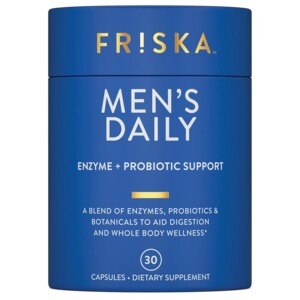 FRISKA Men's Daily Enzyme + Probiotic Support Capsules, 30 Ct , CVS